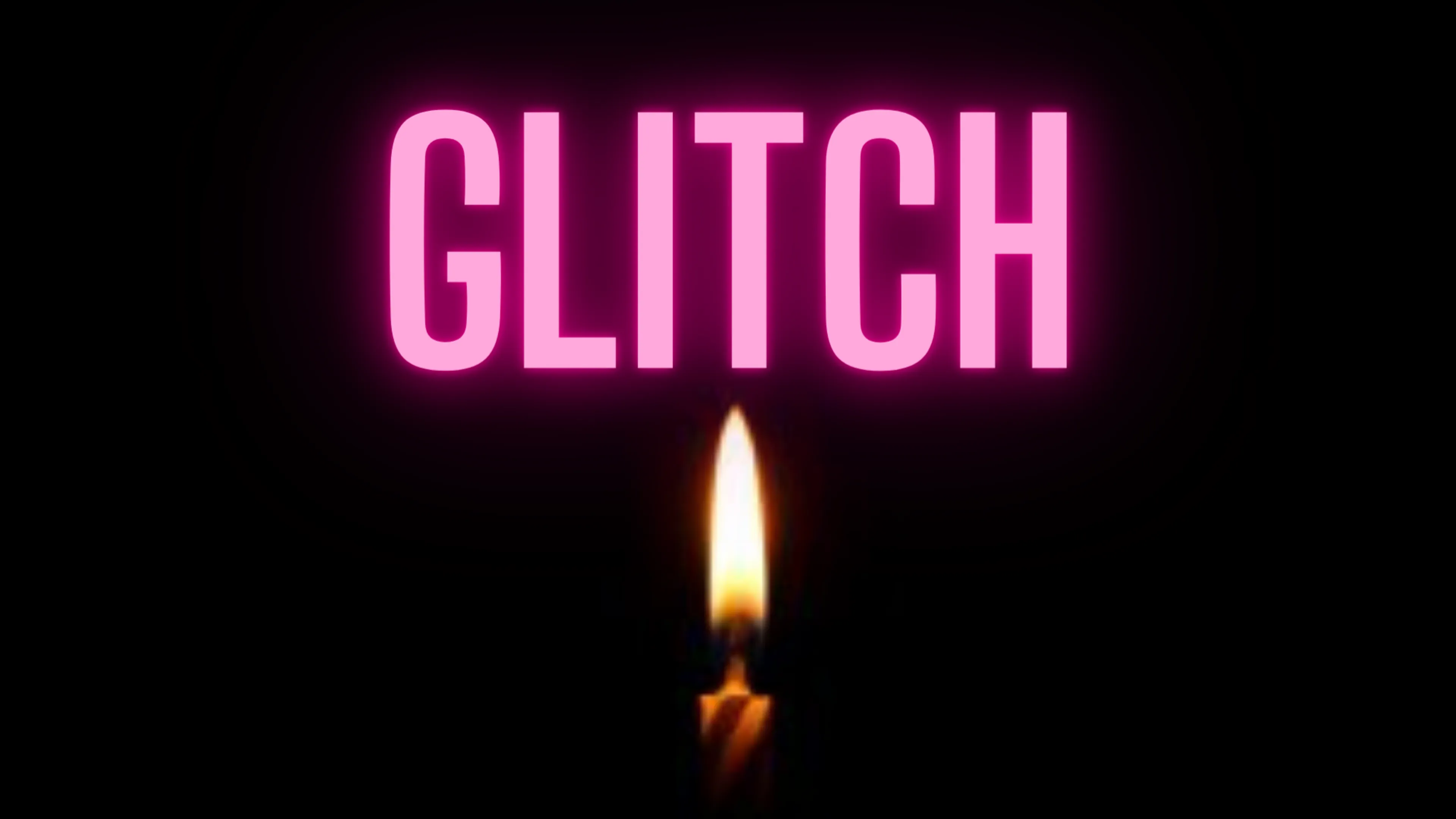Glitch poster